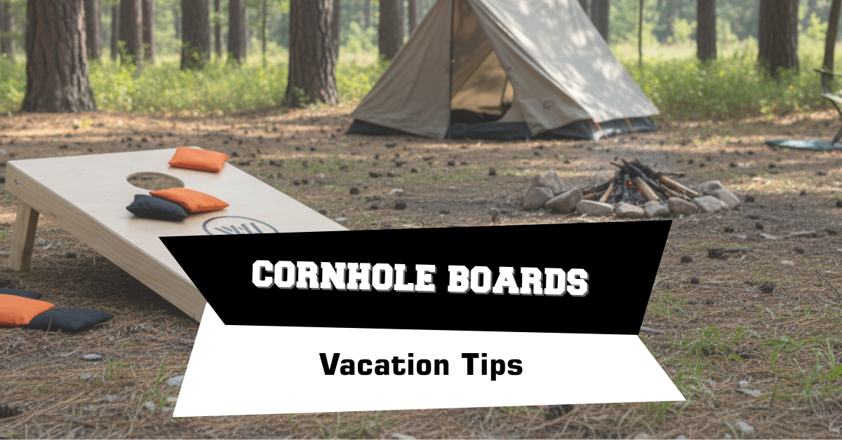 Cornhole board kopen voor camping of vakantie