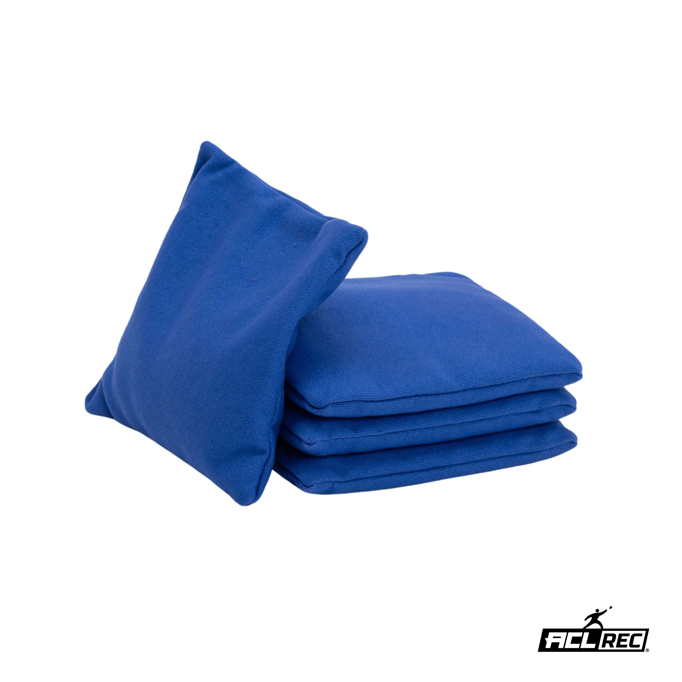 1x4 Cornhole Bags - ACL REC - Granulaat vulling Cornhole Bags Wicked Wood Games Blauw