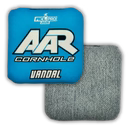 AAR Vandal 2026 - 1x4 Cornhole Bags - ACL Pro Cornhole Bags AAR Light Blue/White