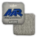 AAR Vandal 2026 - 1x4 Cornhole Bags - ACL Pro Cornhole Bags AAR Light Grey/Royal Blue