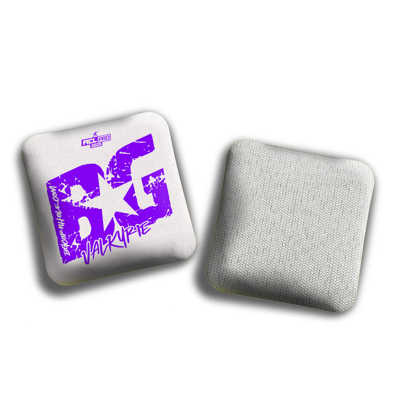 BG Valkyrie - ACL Pro 2025 - 1x4 Cornhole Bags Cornhole Bags BG Cornhole Whiteout - Purple