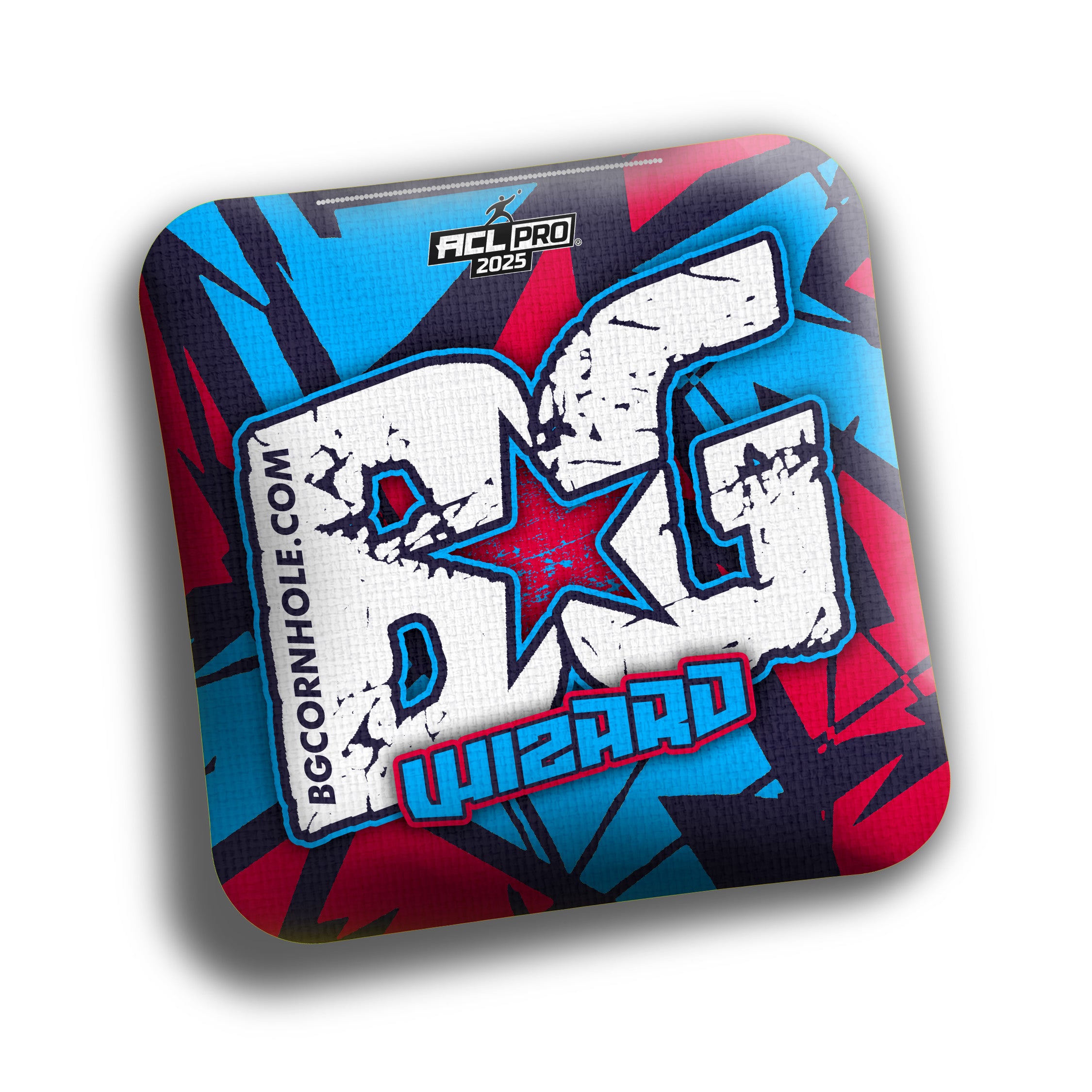 BG Wizard 2025 - ACL Pro - 1x4 Cornhole Bags Cornhole Bags BG Cornhole Blue/Red