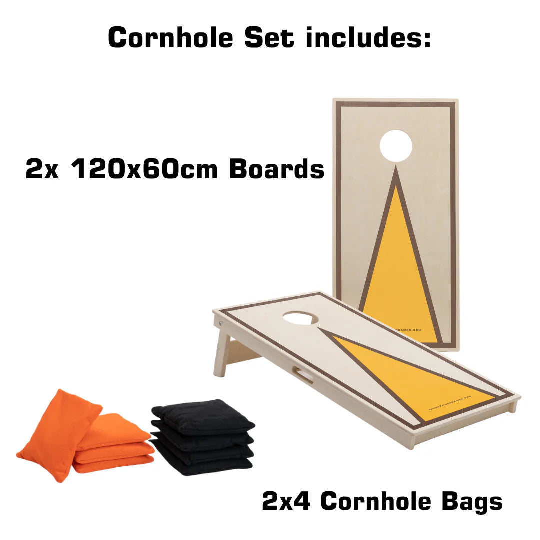 TRIANGLE - Cornhole Set - 10mm Cornhole sets Wicked Wood Games