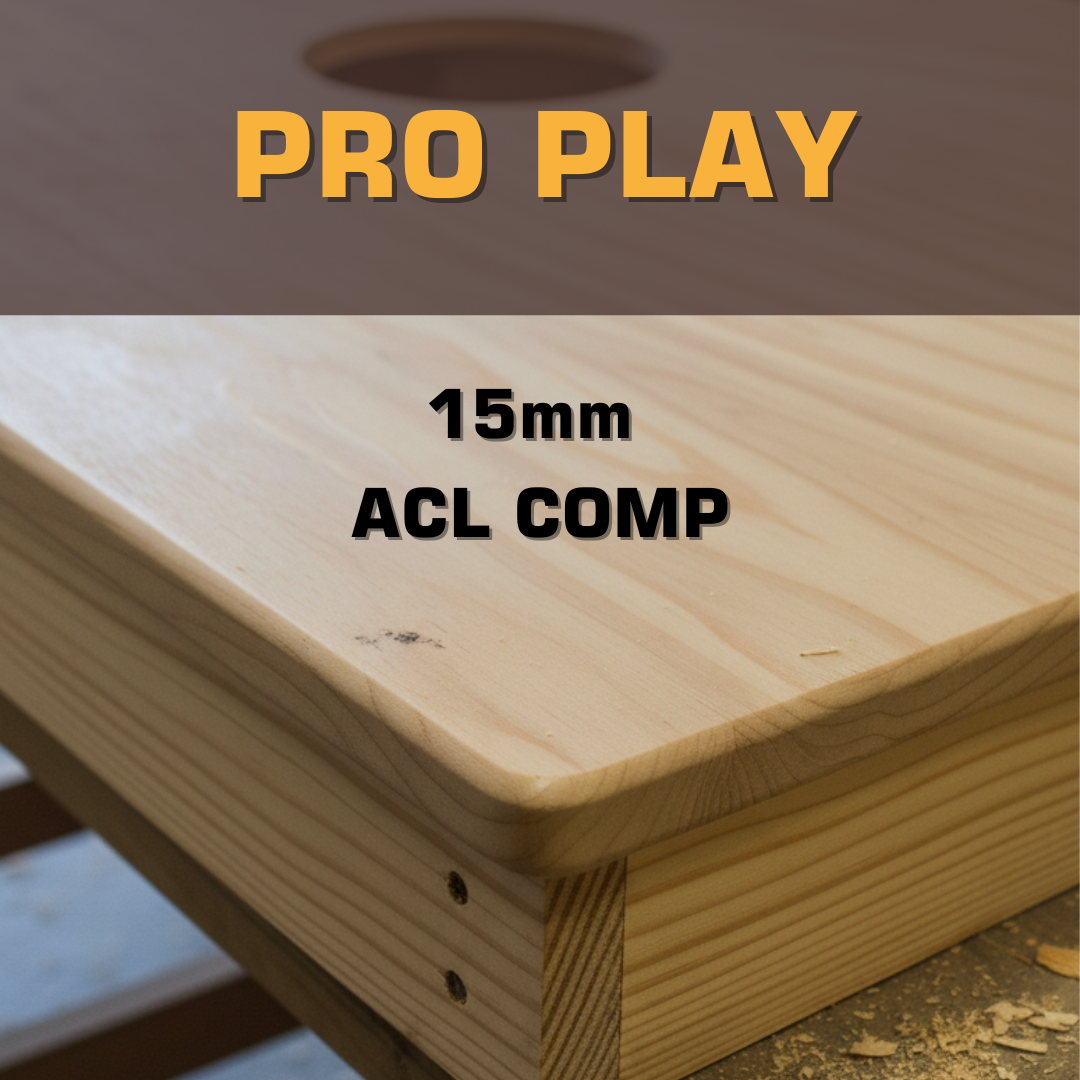 BATTLE ZONE - Cornhole Set - 2 Boards - Goedgekeurd door de American Cornhole League (ACL REC) Cornhole sets Wicked Wood Games