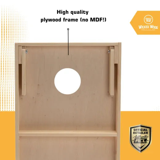 Cornhole Set - 90x60 - Black Cornhole sets Wicked Wood Games