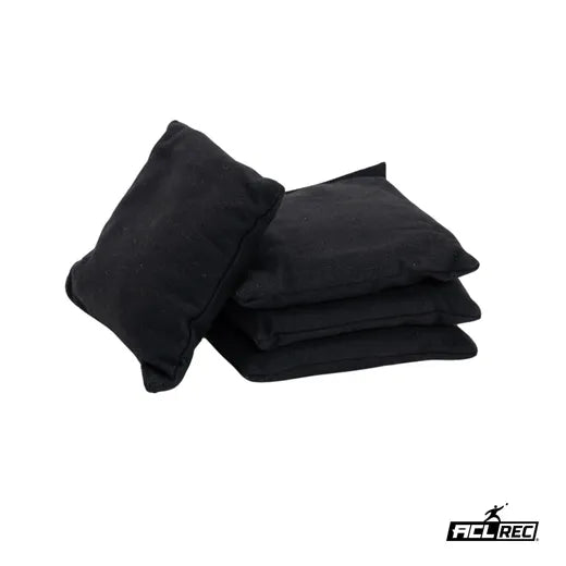 1x4 Cornhole Bags - ACL REC - Granulaat vulling Cornhole Bags Wicked Wood Games Zwart