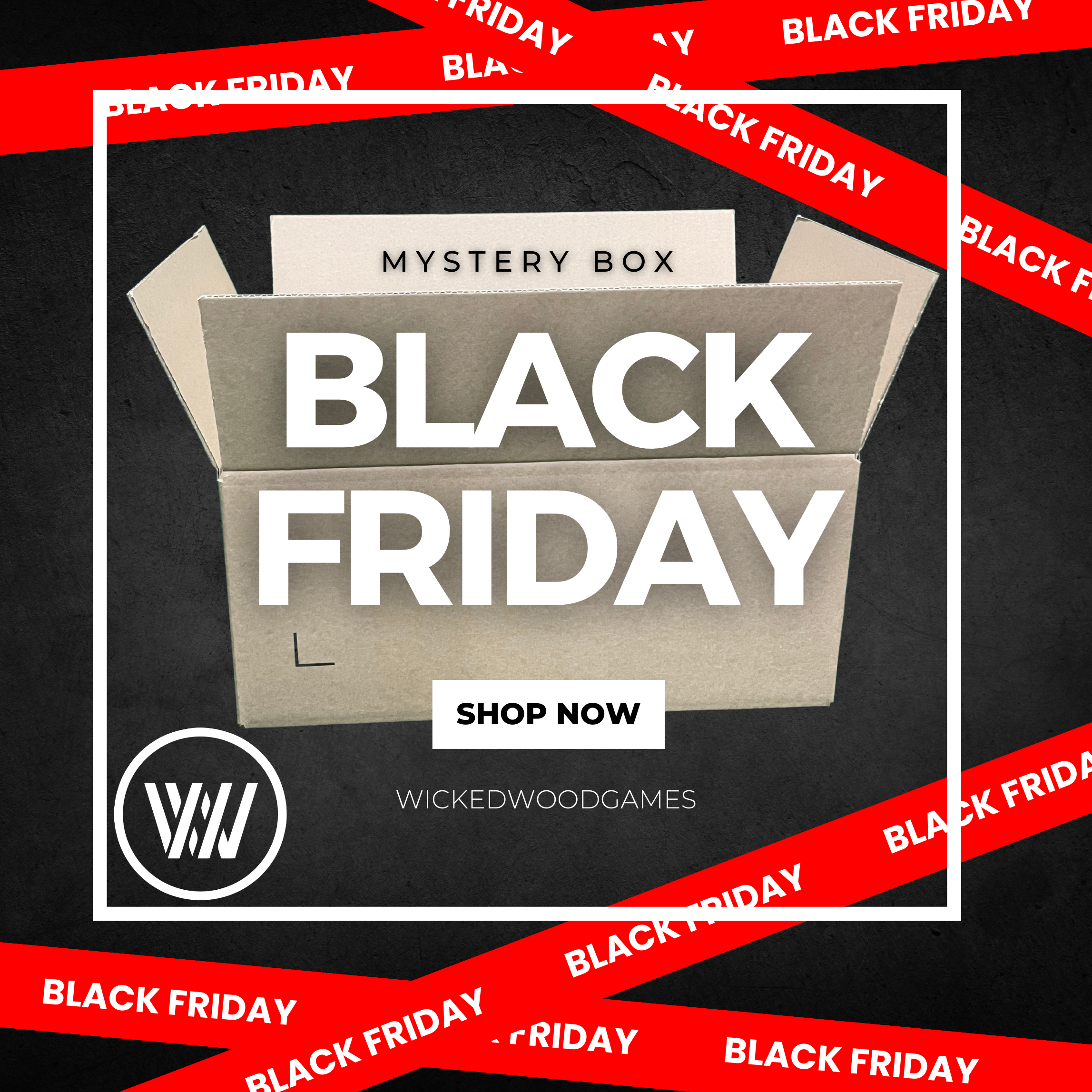 BLACK FRIDAY MYSTERY BOX Accessoires Wicked Wood Games Medium