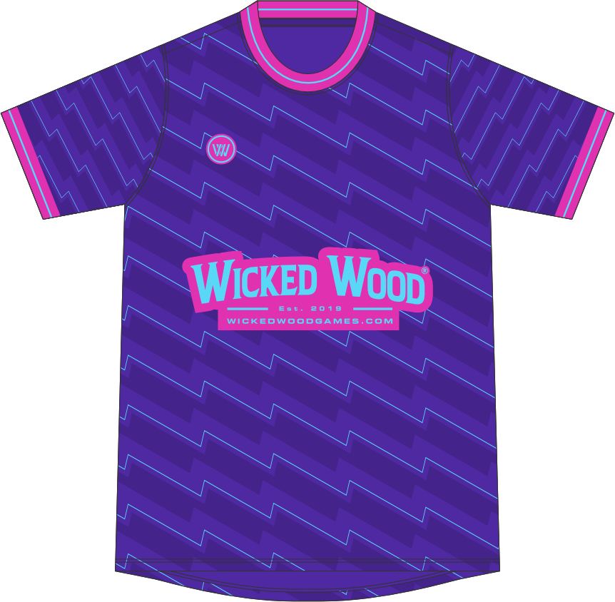 Wicked Wood 2024 Jersey - Paars Wicked Wood Games Shirt S